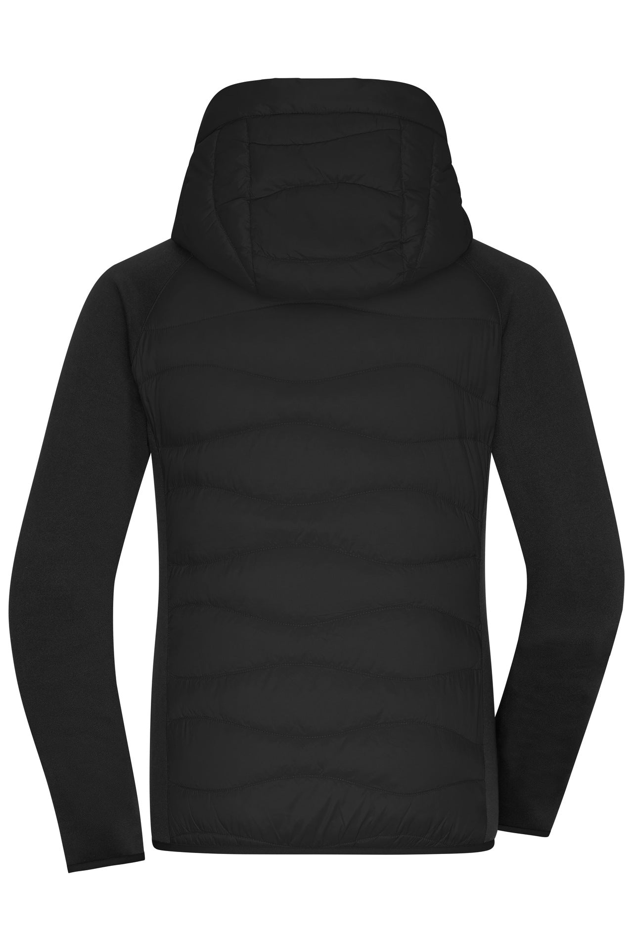 Dame Hybrid Jakke Sort