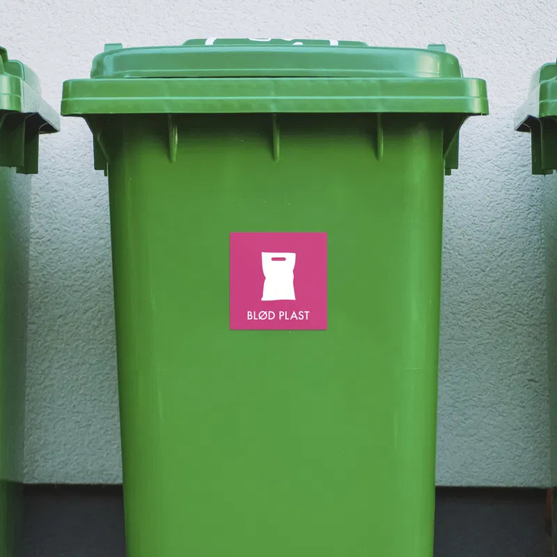 Klistermærke Blød Plast