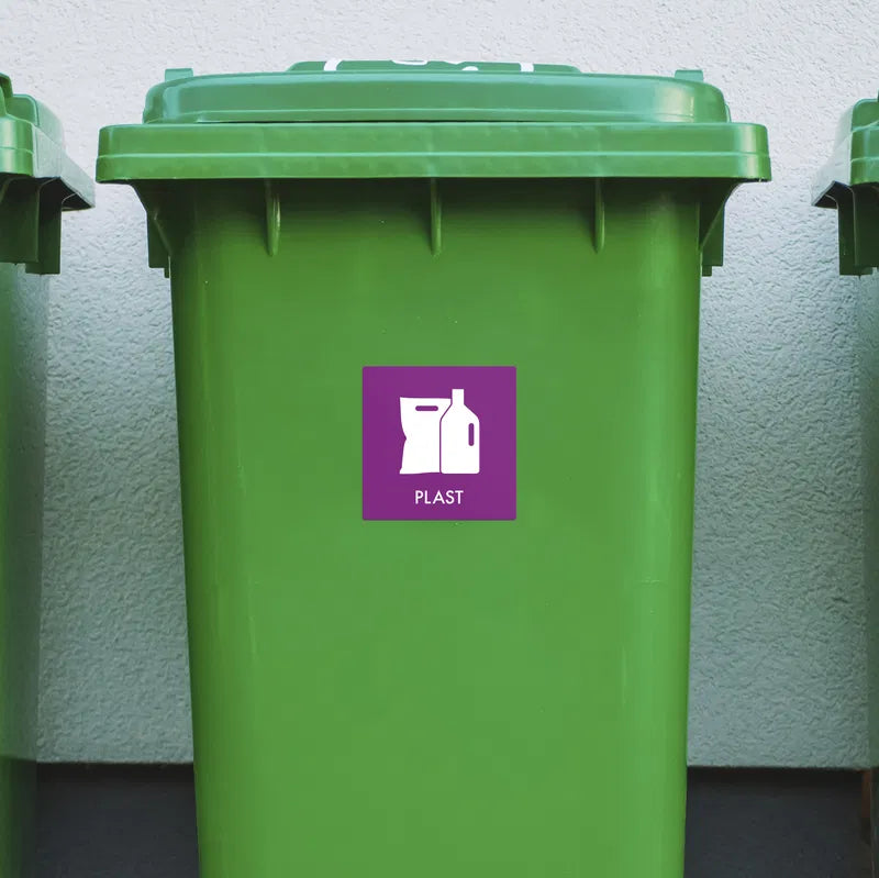 Klistermærke Plast